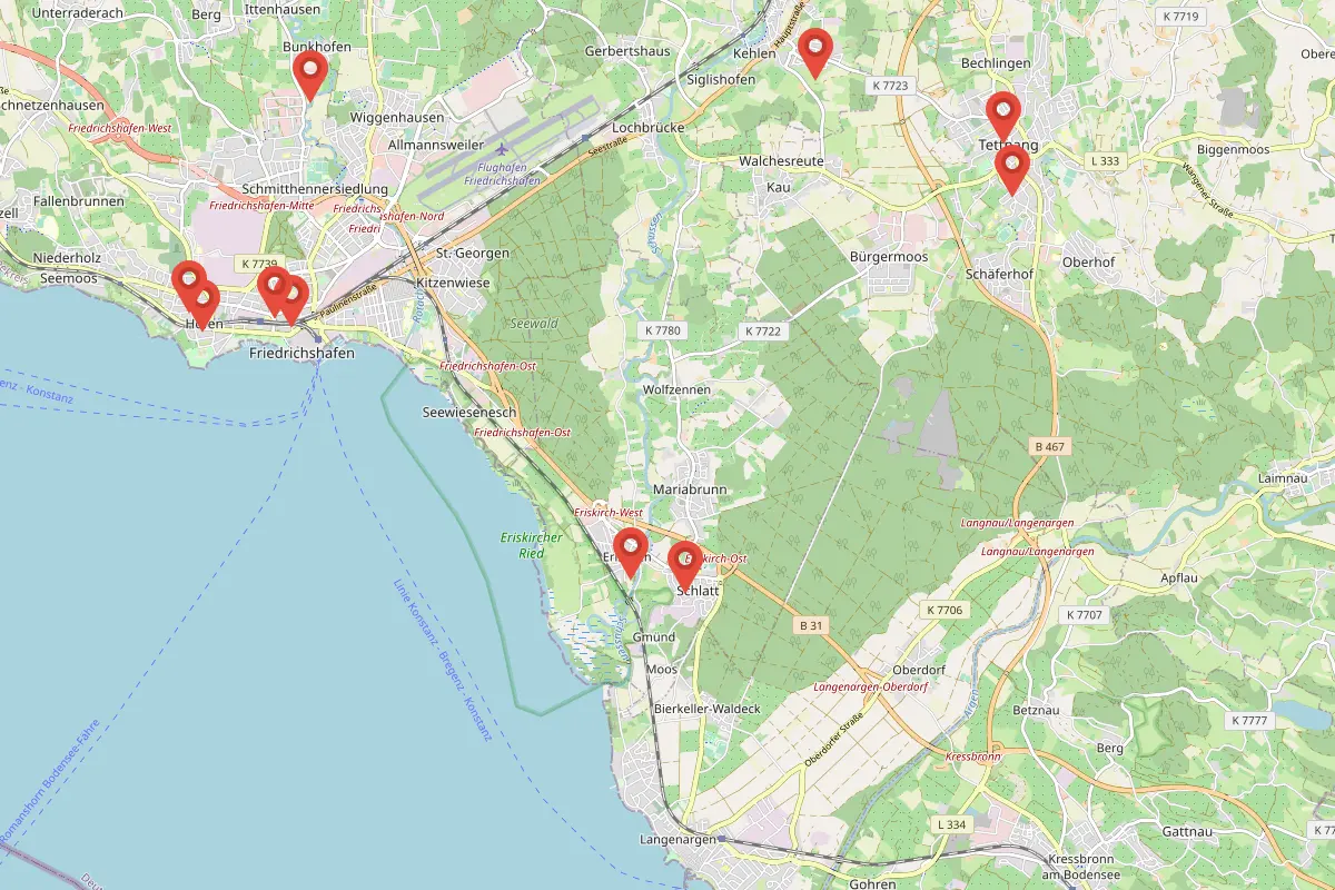 Fahrschulen in Eriskirch (Baden-Württemberg)