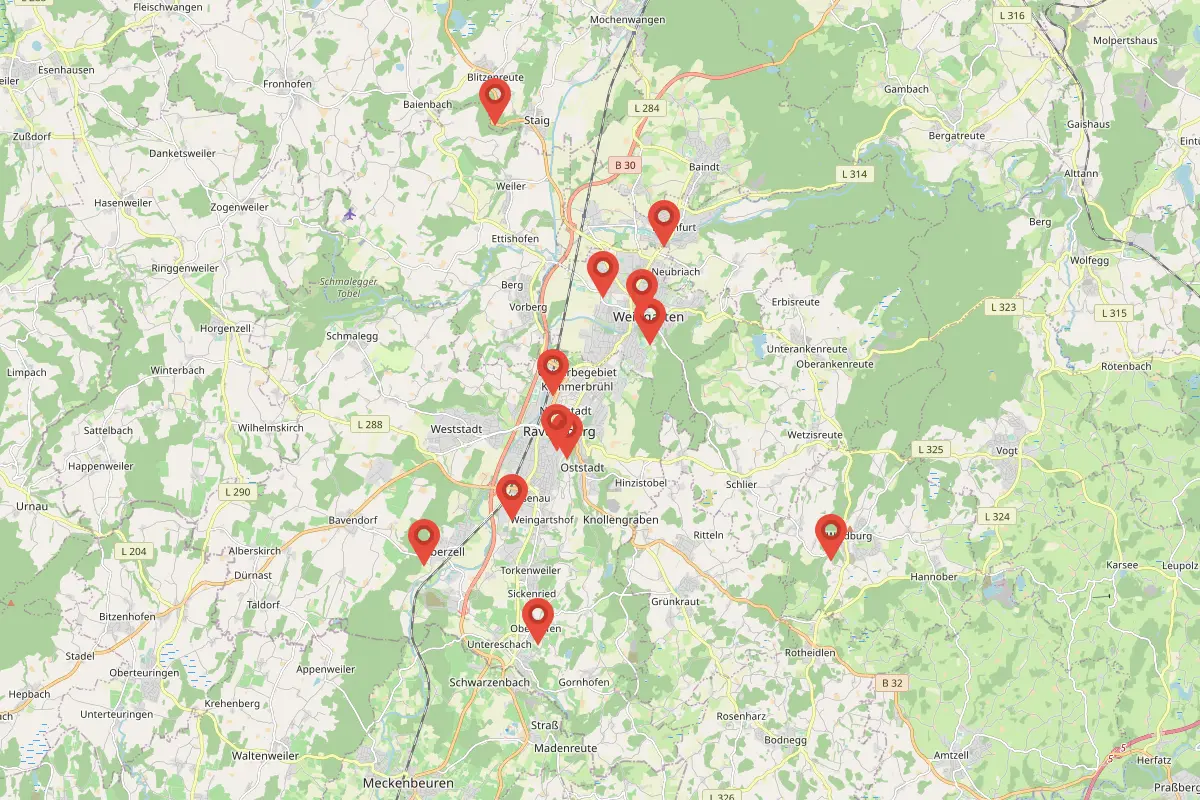 Fahrschulen in Ravensburg (Baden-Württemberg)