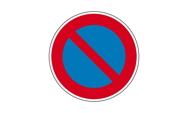 1.4.41-015: Was ist bei diesem Verkehrszeichen erlaubt?