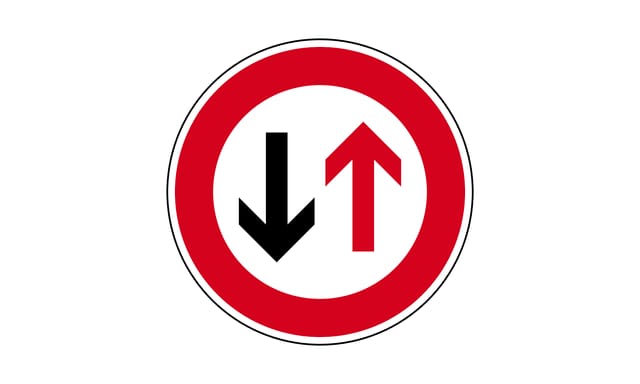 1.4.41-102: Wie verhalten Sie sich bei diesem Verkehrszeichen?
