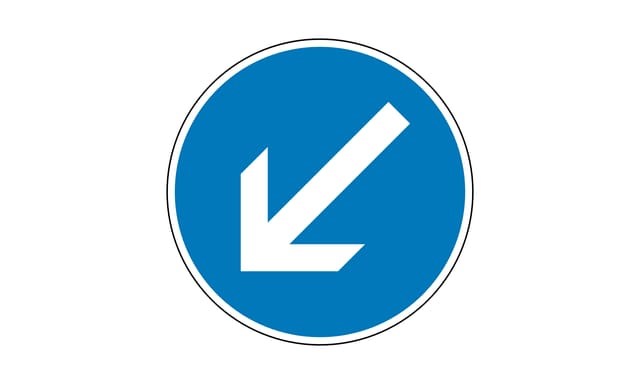1.4.41-160: Was gilt bei diesem Verkehrszeichen?