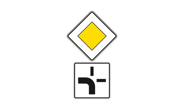 1.4.42-141: Was bedeutet diese Verkehrszeichenkombination für Sie?